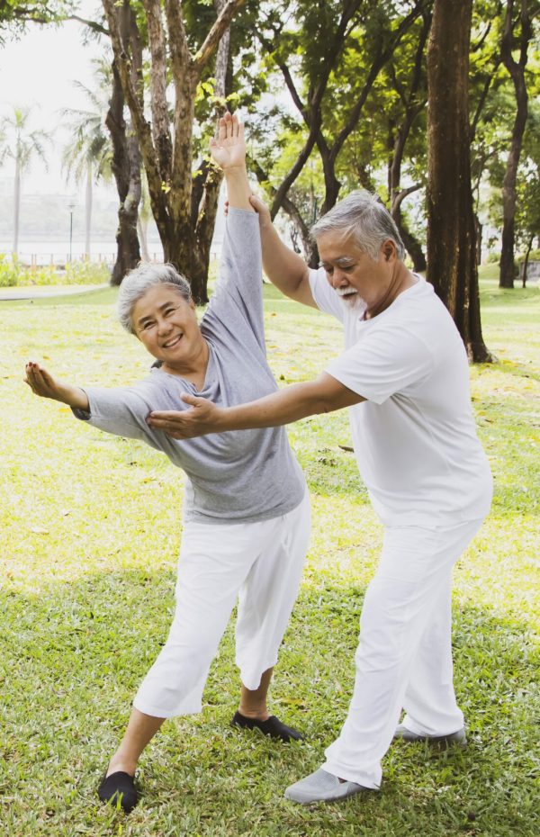 elderly-asian-couple-play-sports-teach-tai-chi-garden-morning-good-health elderly-asian-couple-play-sports-teach-tai-chi-garden-morning-good-health